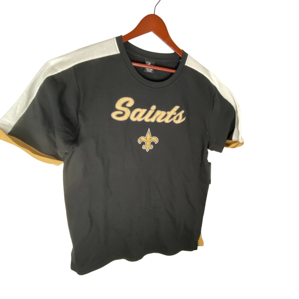 New Orleans Saints NFL Team Apparel Women's Plus Size T-Shirt Size XXL